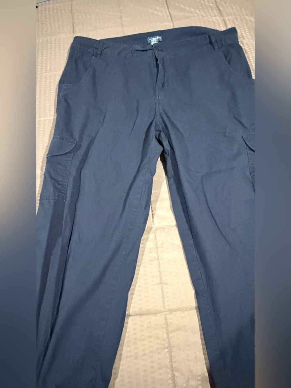 Women’s Blue Cargo Pants